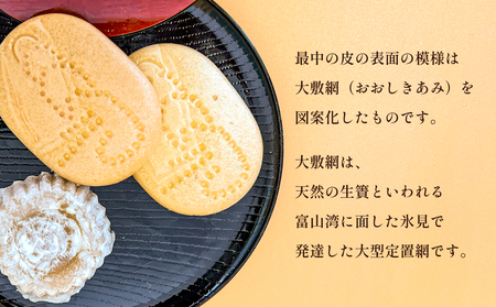 井上菓子舗 手作り最中 鰤大敷 15個