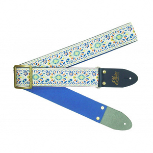 【ギターストラップ】Elara Straps Peacock Queue Firn　ギター　ベース　アコースティックギター　アコギ　エレキギター　エレキ　ギターストラップ　ベースストラップ　エララストラップ