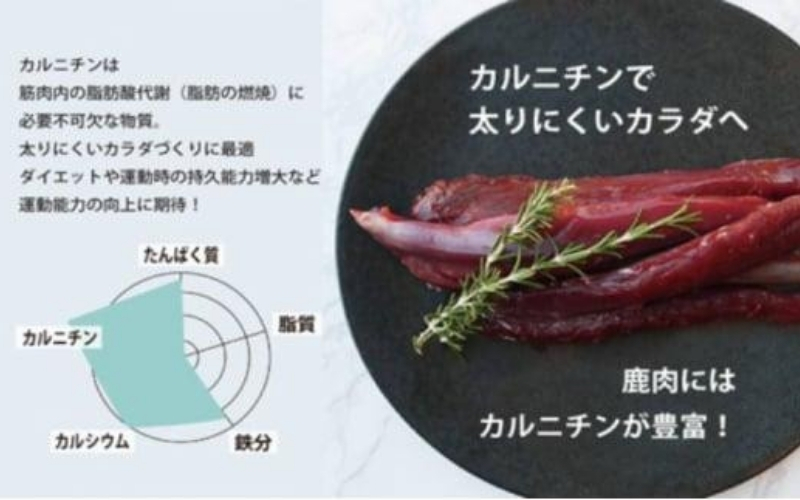 【予約受付】天然芭蕉鹿 特上赤身モモ肉500g【sris0003】