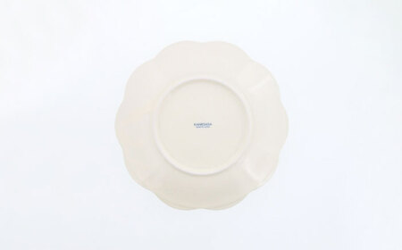 【美濃焼】茉莉花 まつりか 花型 8.0皿 4枚セット 美濃焼【カネ定製陶】[MEI012]