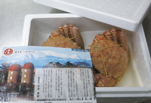 【北海道根室産】毛がに570～650g×2尾 F-32013
