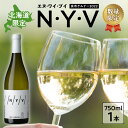 【ふるさと納税】 数量限定 ＆ 北海道限定 N・Y・V（エヌ・ワイ・ブイ）余市ケルナー 2022 白ワイン 辛口 マスカットのような余韻 魚料理 ニッカ余市ヴィンヤード ワイン 贈り物 ギフト プレゼント 敬老の日 お取り寄せ 北海道 余市町 送料無料