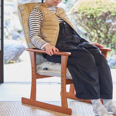 ふるさと納税 富田林市 高座椅子 5335 みどり 座面高410mm 座面高さ調節可能 リクライニング【KIOF】 |  | 01