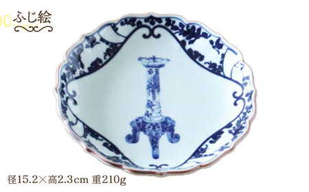 【波佐見焼】古伊万里文様 桔梗渕 5寸皿 5枚セット【西日本陶器】[AC276]