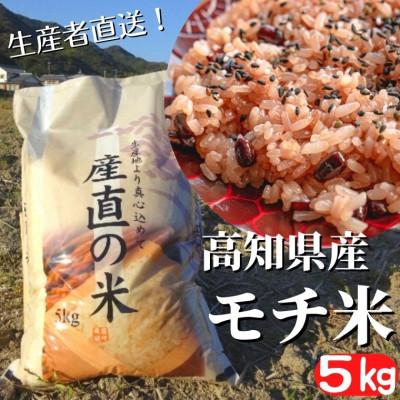 ふるさと納税 安芸市 《令和7年産》モチ米 5kg