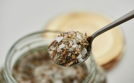 こだわり調味料2種セット（マスタード・ハーブソルト） / 調味料 [41ASAA305]