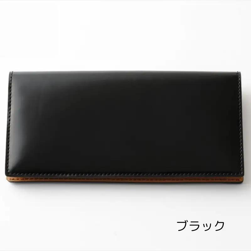 [bell la bell] コードバン 長財布（カラー：ブラック）