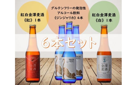 世の中の女性へ！とっても珍しい、グルテンフリーの発泡性アルコール飲料”ジンジャリカ”+紅白金澤麦酒  石川 金沢 加賀百万石 加賀 百万石 北陸 北陸復興 北陸支援