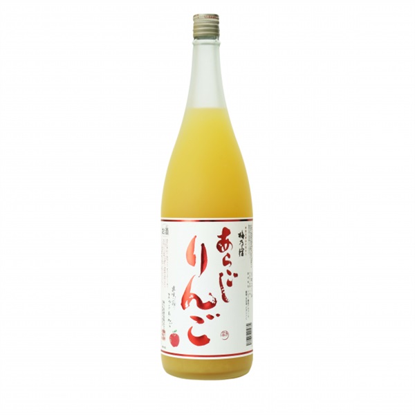 梅乃宿　あらごしりんご　１８００ｍｌ／国産　すりおろし　りんご　角切り　林檎　果汁　果肉　リキュール【umyd009B】
