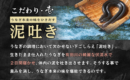 丑の日までにお届け うなぎ蒲焼4本 ＆ 角長特製蒲焼タレ 2本セット【7月15～17日出荷】【有田川町×湯浅町】