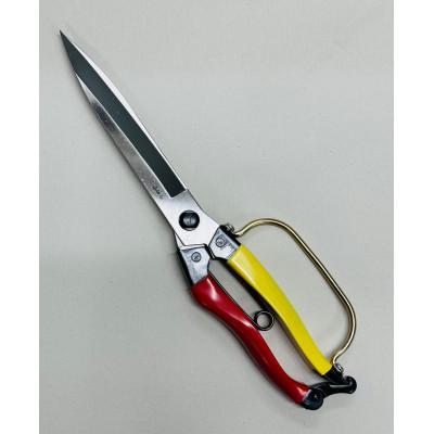 ふるさと納税 小野市 オノテツ　長刃剪定根切鋏290mm　片手刈込鋏　最高級本職用　ガード付き　赤黄柄