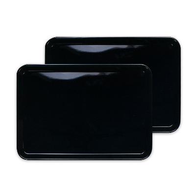 ふるさと納税 海南市 和歌山県海南市 カラフルピノトレー M 33cm ブラック 2枚組  4拍子揃った定番トレー