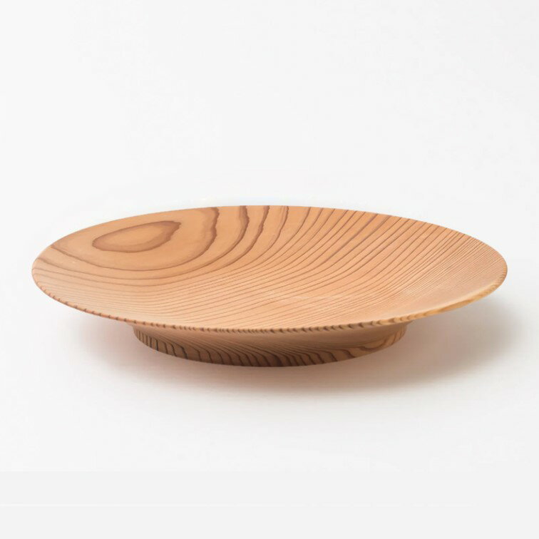 【ふるさと納税】【FIL】小国杉プレート(小) SUGI PLATE SMALL　プレート 小 皿 割れない 木製 食器 ウッドプレート 浅い 丸 円形 杉 小国杉 受注生産 おしゃれ ギフト 贈答用 熊本 阿蘇 南小国町 送料無料