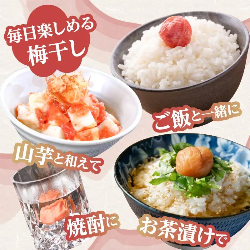 ＜道の駅たちばなオリジナル＞梅干し（七折） 054-009 うめぼし ウメボシ 梅 手作業 七折 完熟 オリジナル 1キロ 福岡県 八女市