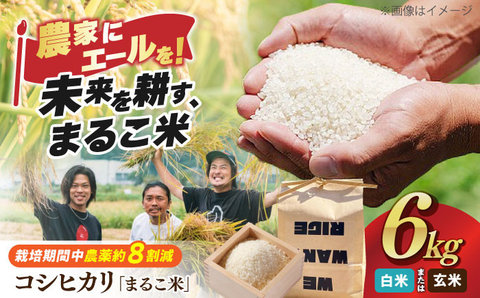 
            【令和6年産】コシヒカリ 滋賀県西浅井町産「まるこ米」2kg×3 【選べる精米方法】滋賀県長浜市/ONE SLASH 株式会社 [AQCZ003] 米 お米 白米 玄米  6kg 
          