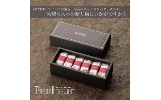 【Penheur】ラズベリーバターサンド　プレミアム・カルテット6個入