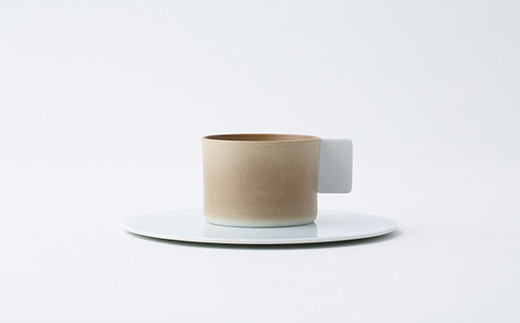 
【1616 / arita japan】有田焼／Coffee Cup / Saucer (Light Brown)
