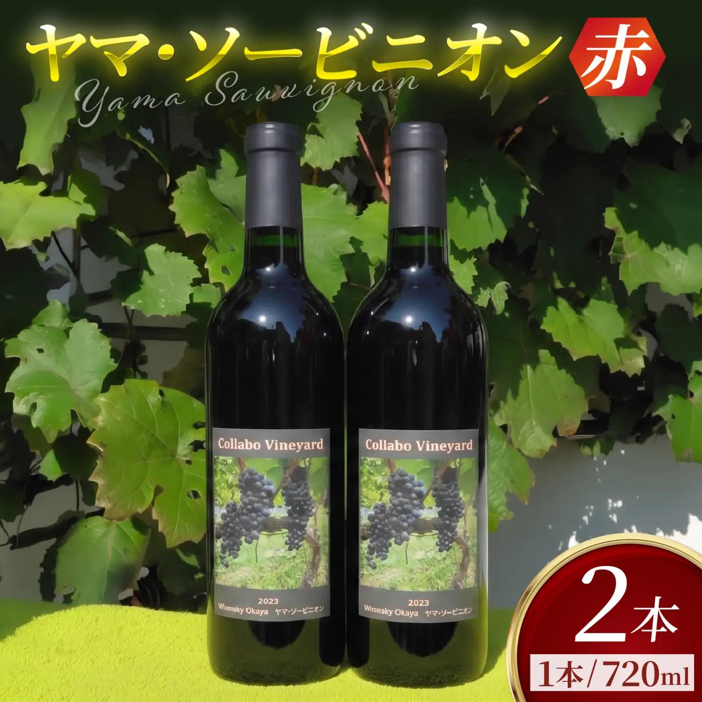 赤ワイン（ヤマ・ソービニオン） 2セット
