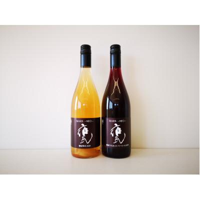 ふるさと納税 韮崎市 MARS -NEO- マルス・ネオ 各750ml 計2本 飲み比べ　ワイン　赤白【山梨県韮崎市】