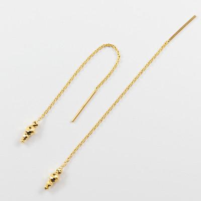 ふるさと納税 山梨県 【ジュエリー】K24 dressy/ドレッシー ピアス　山梨県 MITURE 純金 |  | 01