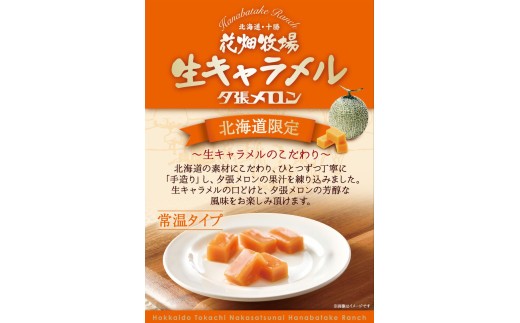 花畑牧場 生キャラメル 夕張メロン（常温） 64g×3セット