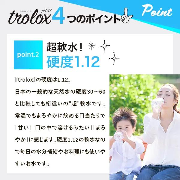 B2-5024-2609／【9月30日まで】天然抗酸化水 トロロックス（12L BIB×2箱）