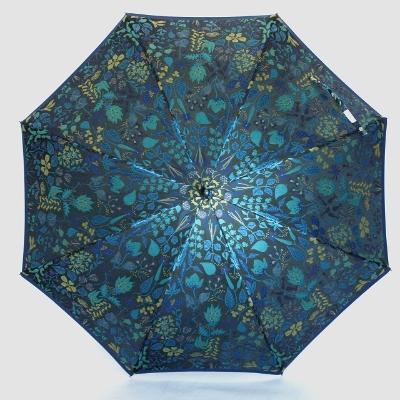 ふるさと納税 山梨県 槙田商店　晴雨兼用長傘　Stig L.　ハーバリウム　ブルー |  | 01