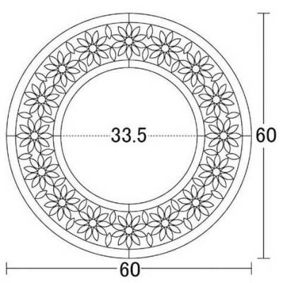 ふるさと納税 海南市 丸型ミラー フラワー AKU1021056 |  | 01