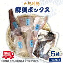 【ふるさと納税】【下処理済】【冷蔵】 五島列島 鮮魚ボックス 5種 【ShiningFoods】 [RBR001]