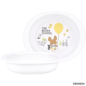 食洗機、電子レンジ対応 抗菌 小皿 XP25AG くまのがっこう 奈良県奈良市 2-009 スケーター 628009