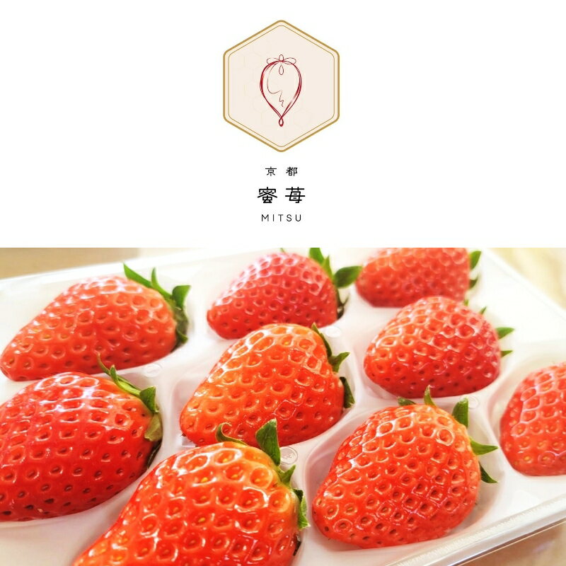 【ふるさと納税】【先行予約】2026年産 京都 蜜いちご（あきひめ）（大サイズ（9粒または11粒）×2パック）約450g（2026年1月上旬～発送） フルーツ ストロベリー あきひめ 章姫 蜜苺 果物 デザート ギフト 数量限定 ふるさと納税 いちご 生産者応援 農家応援