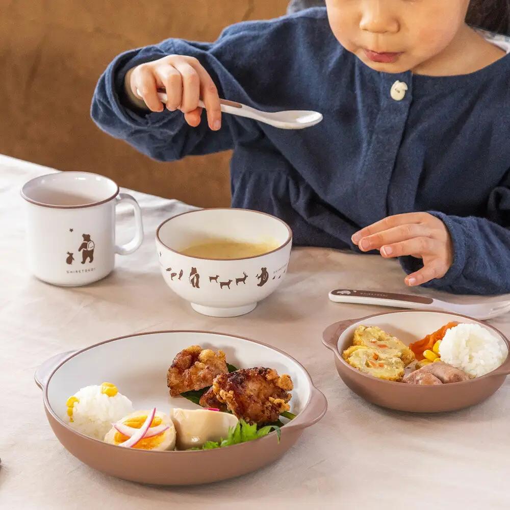 知床トコさんテーブルウェアシリーズ　キッズセット　ベージュ