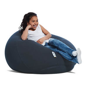 ビーズクッション Yogibo Drop (ヨギボー ドロップ) ダークグレー [M535-1DG] クッション 椅子 ビーズソファ ソファ ビーズクッション ローソファ インテリア 家具 送料無料