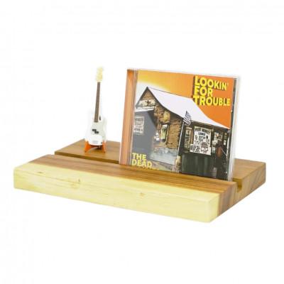 ふるさと納税 中野区 CDステージ 250 幅25cm 奥行き15cm 高さ2.5cm チーク無垢材 |  | 03