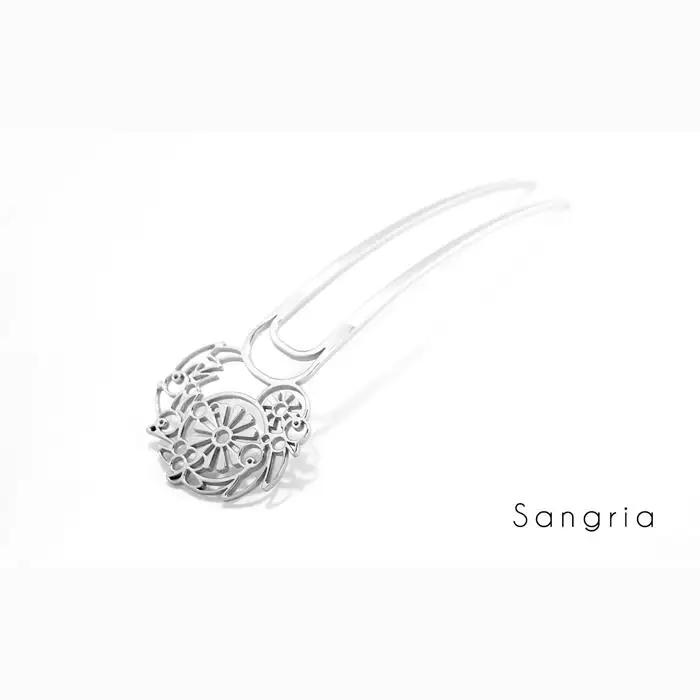 まるでジュエリー☆かんざし　リース　Sangria
