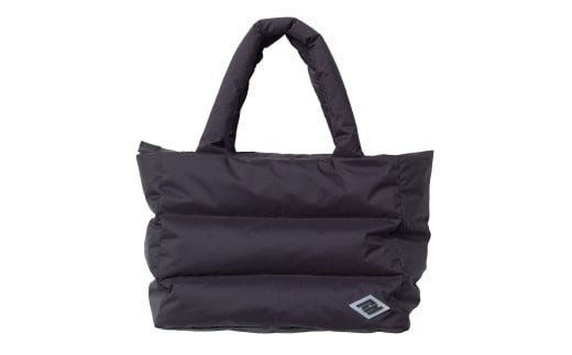 ＜UNISEX＞ 北海道ダウン ： RETAR NUY ／ レタールヌイ ［RURA ／ ルラ］ DOWN TOTE BAG ［BLACK］【2025年11月下旬より発送開始】 ダウントートバッグ トートバッグ ダウン バッグ バック 男女兼用 ユニセックス 北海道 小樽市
