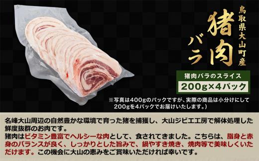 GB-06　猪肉バラ 800g