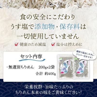 ふるさと納税 西予市 <井上のちりめん 無選別 合計約360g(180g入り×2袋)> ちりめんじゃこ タコ エビ イカ |  | 02
