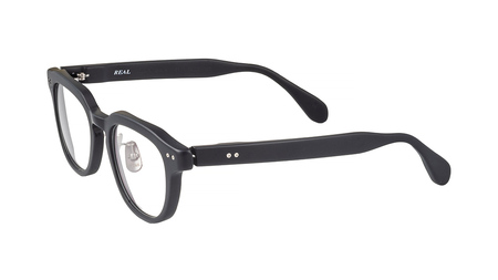 【 リアル メガネ タートル 】ＲＥＡＬ 温故知新 若狭 参 カラー01  度無しブルーライトカットレンズ＆老眼レンズ対応