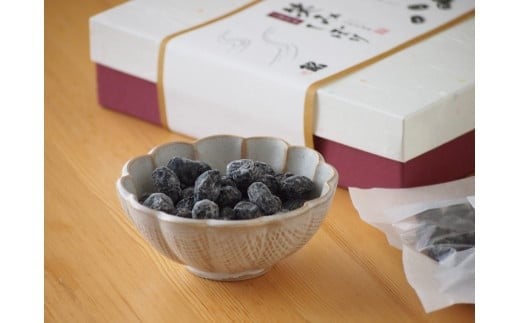 
しぼり黒豆甘納豆「笑みしぼり」ギフトセット
