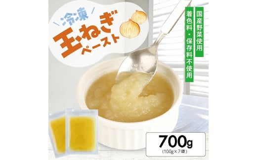 1179TN700G　冷凍玉ねぎペースト700g(100g×7袋)