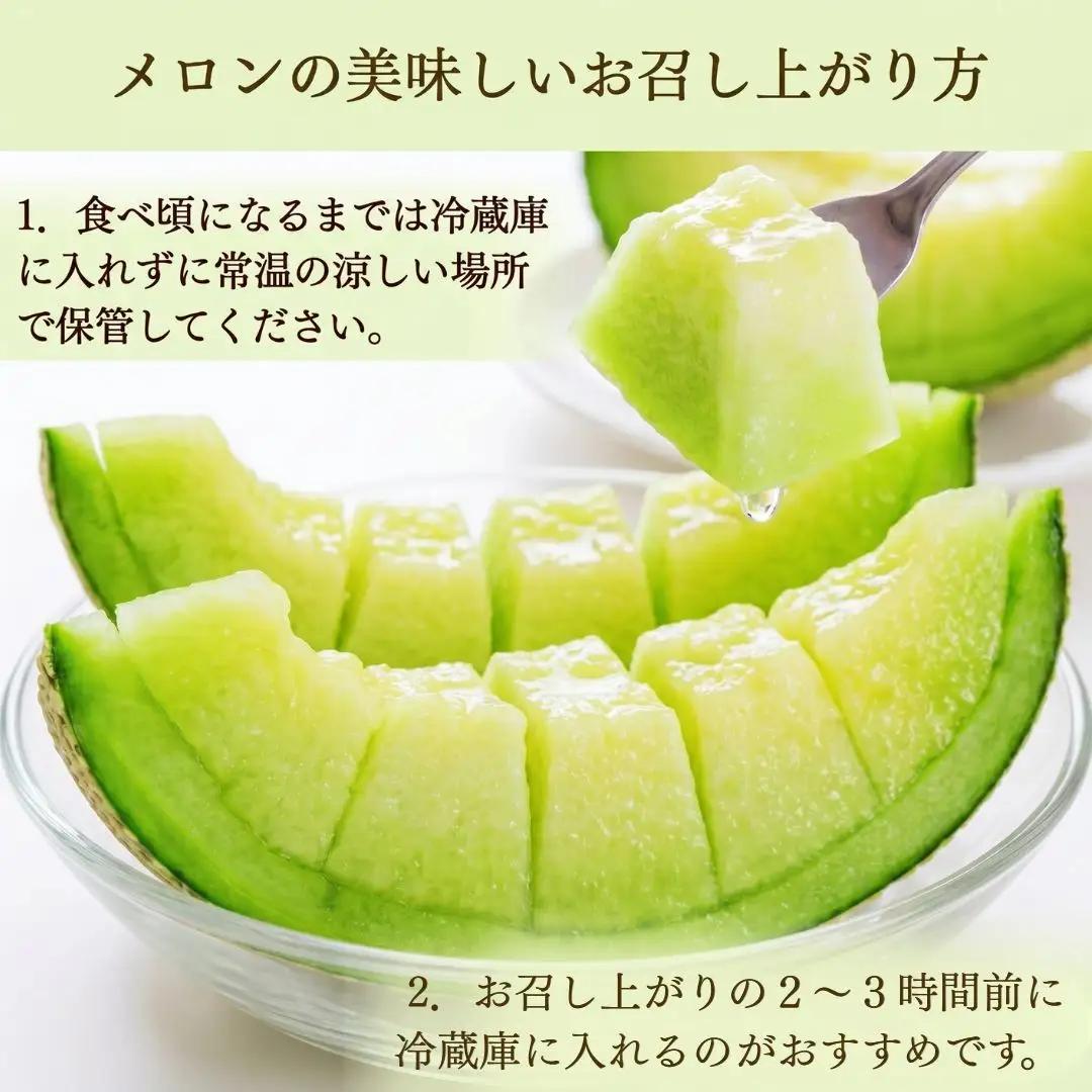 アールスメロン 1玉 約2kg マスクメロン 青肉 石川県 小松市 ar004n00