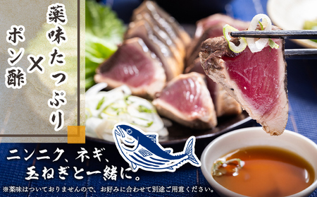 【2回定期便】かつおのたたき 約600g かつおのたたき Wnz-0008