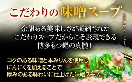 訳あり 博多味噌もつ鍋 10人前（2人前×5セット）お取り寄せグルメ お取り寄せ お土産 九州 福岡土産 取り寄せ グルメ MEAT PLUS CP048