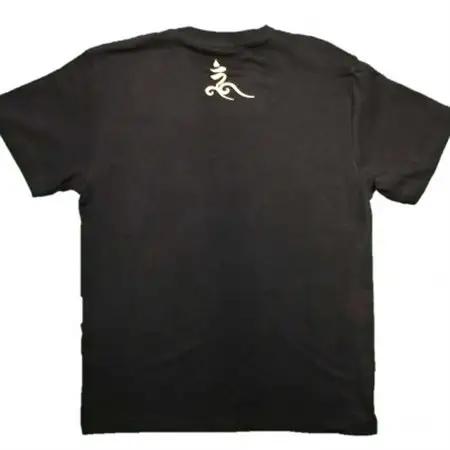 手描きTシャツ 仏画 馬頭観音 黒 (半袖 Sサイズ)【1615703】