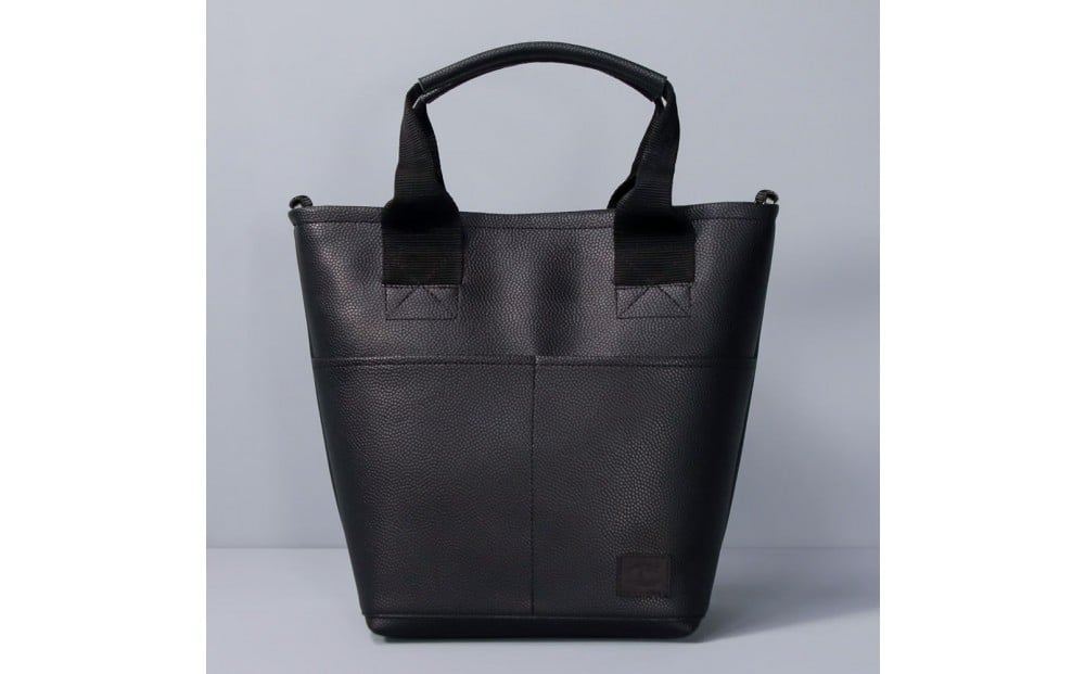 
            ミニトートバッグ/ ブラック E075
          