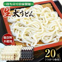 【ふるさと納税】船食製麺の生太うどん約150g×20玉セット 自家製つけつゆ付き 生麺 生めん 太麺 太めん 熟成麺 つゆ めん 麺 饂飩 つけつゆ【有限会社 船食製麺】[AKAL012]