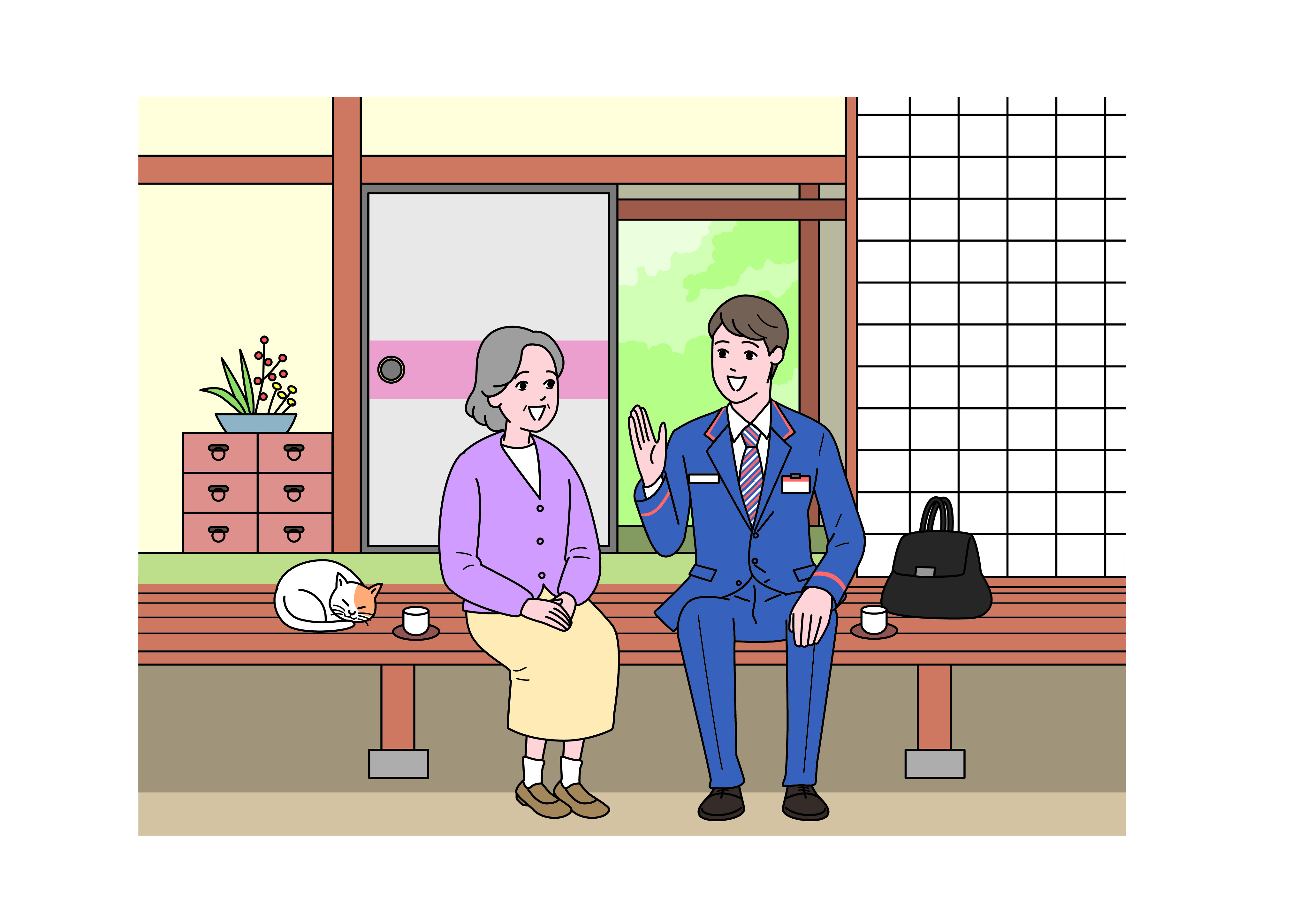 
日本郵便　郵便局のみまもりサービス「みまもりでんわサービス」(6カ月)(固定電話コース・携帯電話コース)
