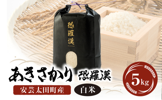
                  安芸太田町産あきさかり「恐羅漢米」5kg【1365224】
                