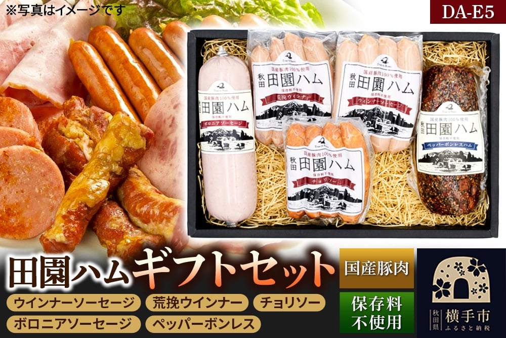 
田園ハム ギフトセット【DA-E5】
